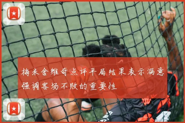 梅米舍维奇点评平局结果表示满意强调客场不败的重要性